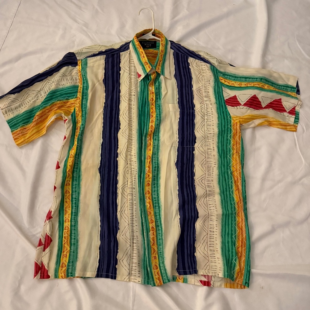 COUNTESS MARA MENS S/S SHIRT, LARGE